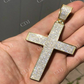 Huge 14k Gold Cross Hip Hop Pendant  customdiamjewel   