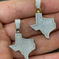 Hip Hop Texas State Shape Pendant  customdiamjewel   