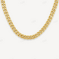 Yellow Gold Miami hip hop Cuban Link Chain For Him  customdiamjewel   