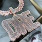 DRE Letter Hip Hop Customized Diamond Pendant hip hop jewelry customdiamjewel   