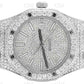 Lab Grown Diamond Watch Luxury Custom Bling Hip Hop Iced Out Watches White Gold Plated Watch For Rappers  customdiamjewel   