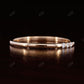 Solid Gold Dainty Stacking Diamond Wedding Band  customdiamjewel   