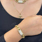 Moissanite Diamond 14K Yellow Gold Bracelet hip hop jewelry CustomDiamJewel   