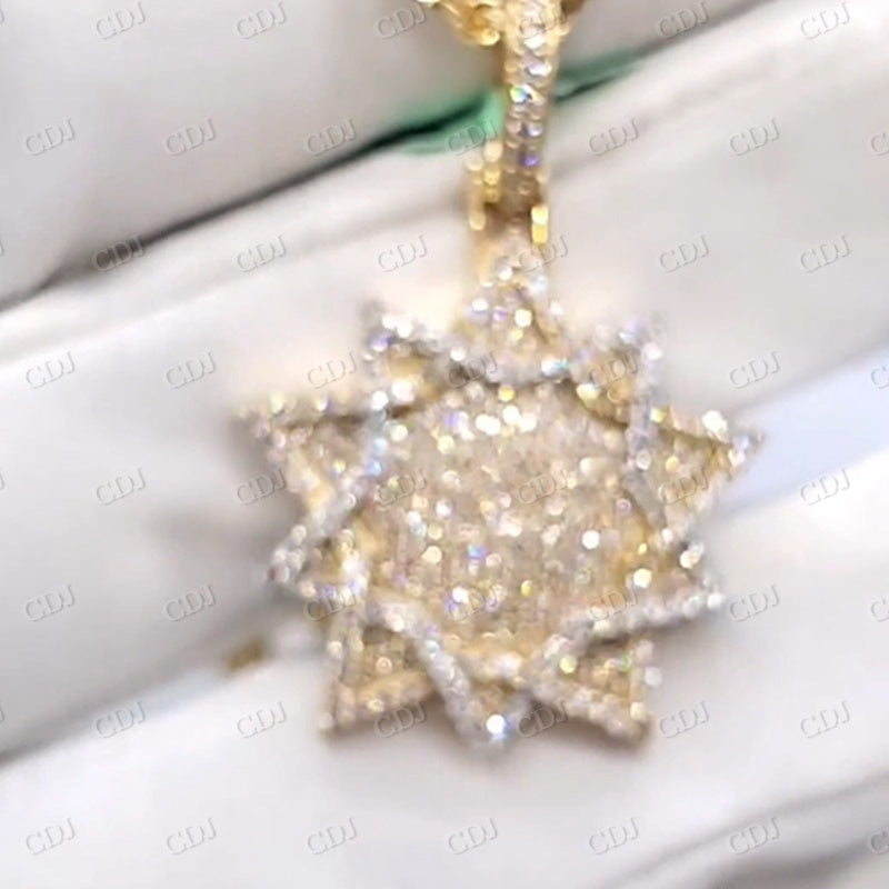 Hip Hop Custom Diamond Pendant  CustomDiamJewel   