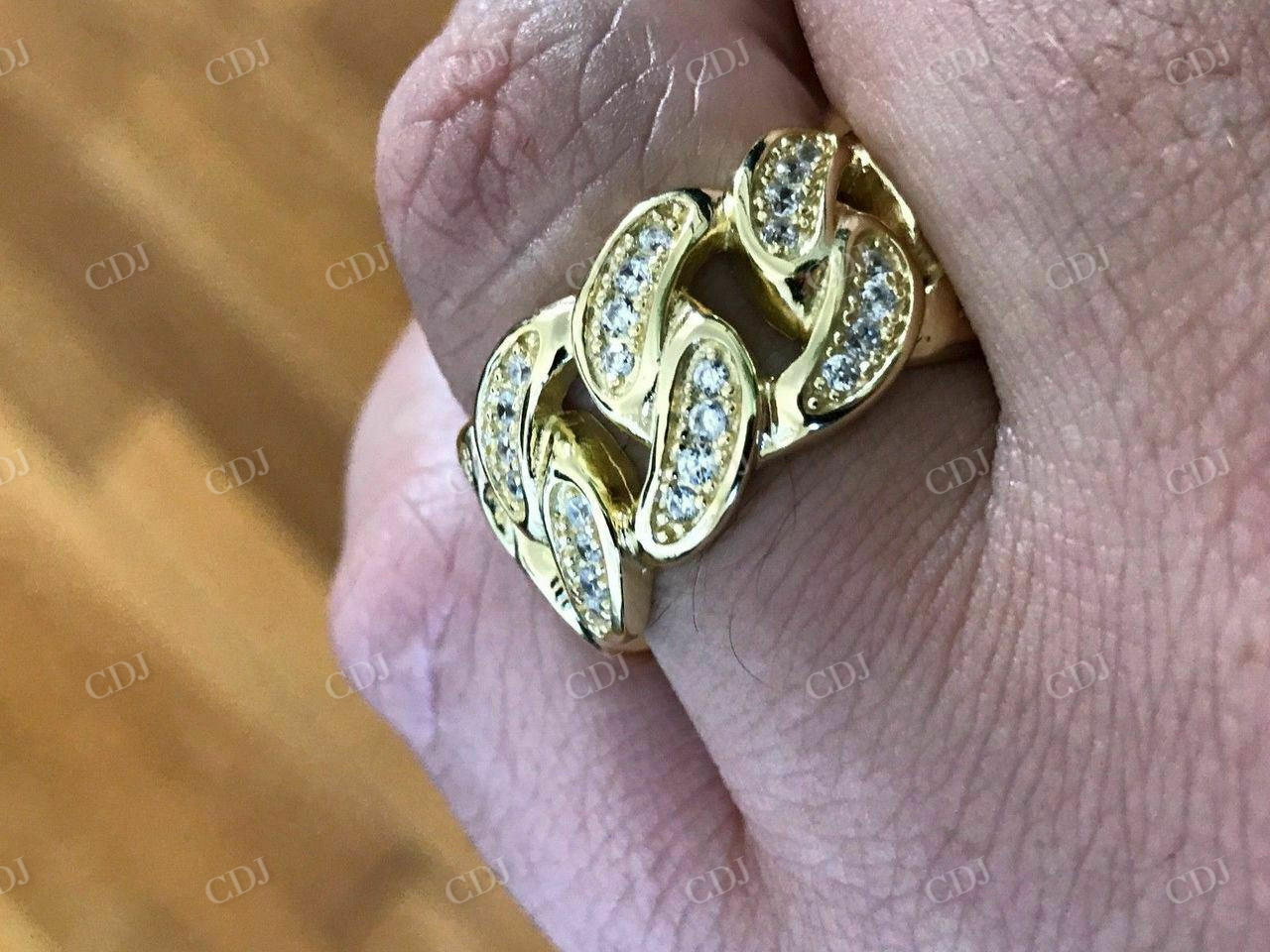 Mens Miami Cuban Hip Hop Ring  customdiamjewel   