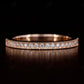 2.00MM Round Cut Lab Grown Diamond Milgrain Wedding Band  customdiamjewel 10KT Rose Gold VVS-EF