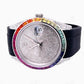 Custom Rainbow Bezel Rolex Diamond Watch  customdiamjewel   