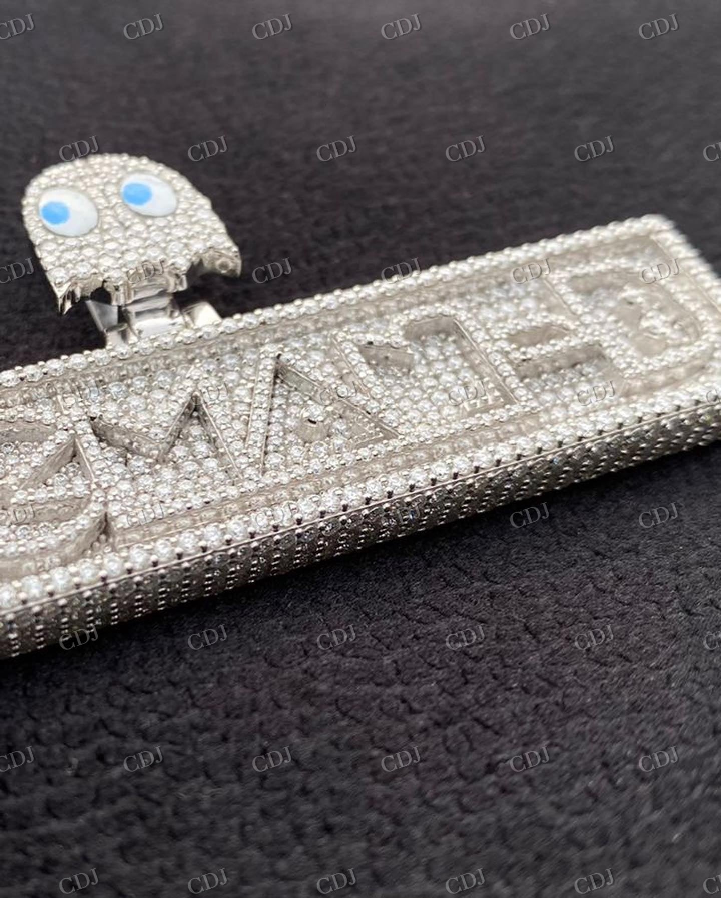 Hip Hop Customized Letter Iced Out Pendant hip hop jewelry customdiamjewel   