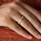 Filigree Style Art Deco 0.49CTW Round Cut Lab Grown Diamond Wedding Band For Women  customdiamjewel   