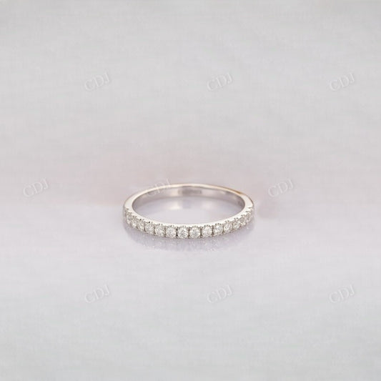 0.34CTW Natural Diamond Half Eternity Wedding Band Wedding Band customdiamjewel   