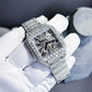 Cartier Skeleton Fully Diamond Iced Out Watch  customdiamjewel   