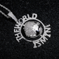 THE WORLD IS MINE Earth Moissanite Diamond Gold Pendant hip hop jewelry CustomDiamJewel