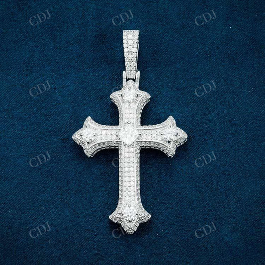 Cross Hip Hop Diamond Pendant  customdiamjewel   