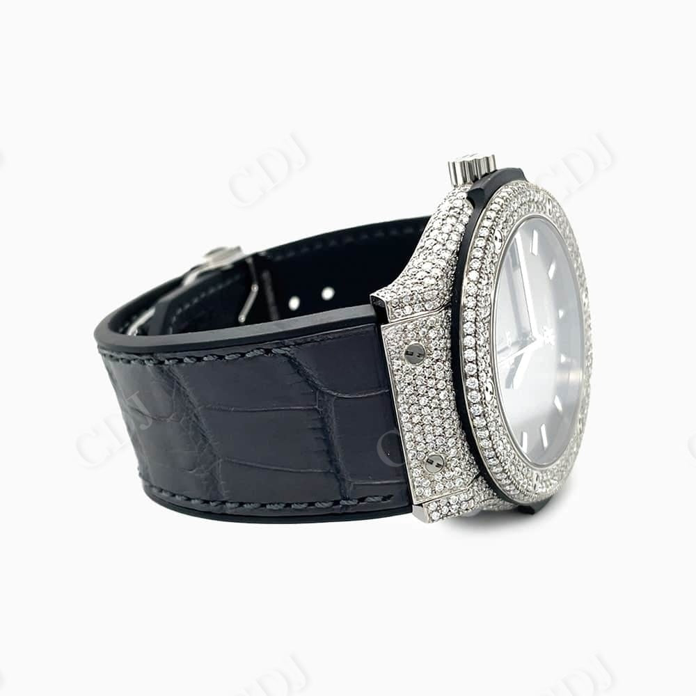 Hublot Custom Diamond Wrist Watch  customdiamjewel   