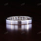 Channel Set Princess Cut Diamond Wadding Band  customdiamjewel   