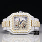 29 CTW (Approx.) Natural Diamond Studded Jewelry For Party Wear Skeleton Watch  customdiamjewel   