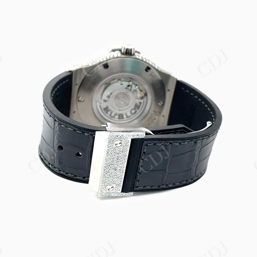 Hublot Custom Diamond Wrist Watch  customdiamjewel   