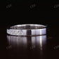 Channel Set Princess Cut Diamond Wadding Band  customdiamjewel   