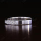 2.00MM Princess Cut Lab Grown Diamond Channel Set Half Eternity Wedding Band  customdiamjewel   