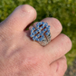 Nugget Dollar Sign Men's Ring  customdiamjewel   