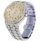 AP Royal Oak Yellow Gold Plated Diamond Watch Best Seller Custom Made Diamond Watch 32.75 CTW (Approx)  customdiamjewel   