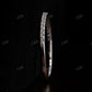 1.2mm Round Diamond Thin Eternity Daily Wear Band  customdiamjewel   