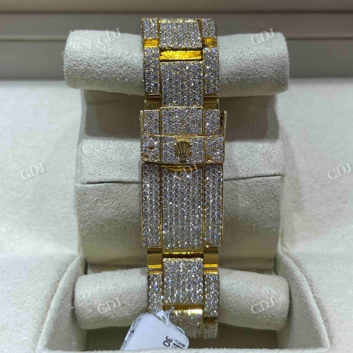 Natural Diamond Customized AP Chrono Watch  customdiamjewel   