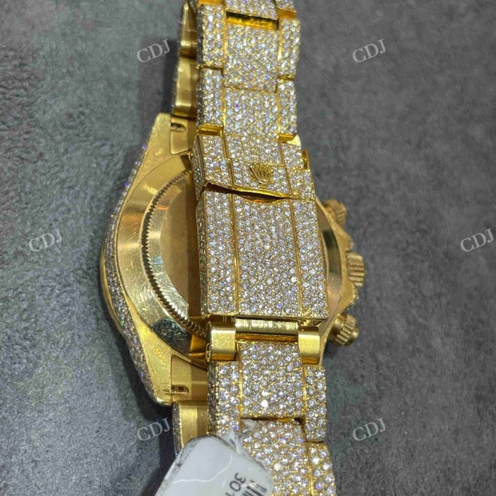 Natural Diamond Customized AP Chrono Watch  customdiamjewel   