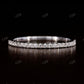 1.2mm Round Diamond Thin Eternity Daily Wear Band  customdiamjewel   