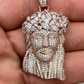 Multi Diamond Jesus Piece Pendant  customdiamjewel   