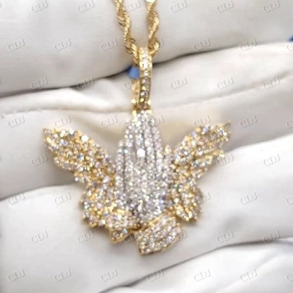 Moissanite Custom Diamond Pendnat  CustomDiamJewel   