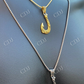 Hawaiian Fishing Hook Pendant  customdiamjewel   