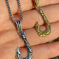 Hawaiian Fishing Hook Pendant  customdiamjewel   