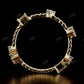 Antique Round and Baguette Diamond Band  customdiamjewel   