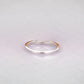 0.12CTW Half Eternity Curved Natural Diamond Wedding Band Wedding Band customdiamjewel   