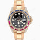 Rolex Yellow Gold Plated Custom Diamond Watch  customdiamjewel   