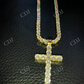 VVS Real Diamond Cross Pendant  customdiamjewel   