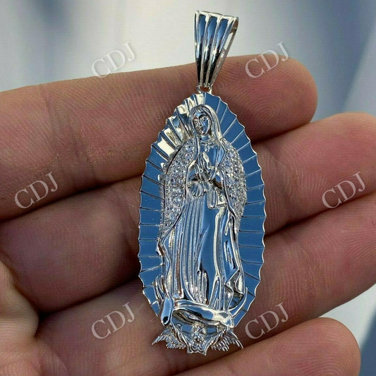 Virgin Mary Guadalupe Pendant  customdiamjewel   