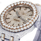 VVS Moissanite Diamond Watch AP Hip Hop Watch Date Just Watch Customized Jewelry 32.75 CTW (Approx)  customdiamjewel   