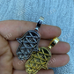 Hamsa Hand Masonic Pyramid Pendant  customdiamjewel   