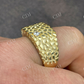 Single Diamond Hip Hop Men's Ring  customdiamjewel   