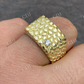 Single Diamond Hip Hop Men's Ring  customdiamjewel   