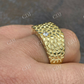 Single Diamond Hip Hop Men's Ring  customdiamjewel   