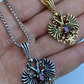 Russian Double Headed Eagle Ruby Pendant  customdiamjewel   