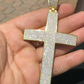 Mens Large Cross 5ct Diamonds Pendant  customdiamjewel   