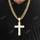 Mens Large Cross 5ct Diamonds Pendant  customdiamjewel   