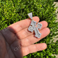 Gothic Tupac Cross Pendant  customdiamjewel   