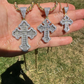 Gothic Tupac Cross Pendant  customdiamjewel   