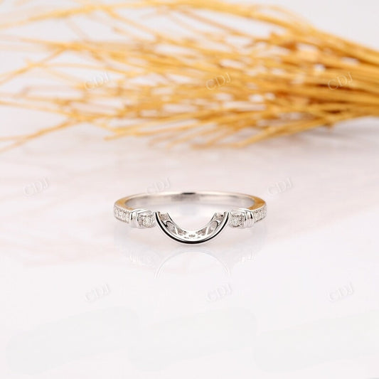 0.12CTW Lab Grown Diamond Wedding Band  customdiamjewel   