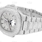 Lab Grown Diamond Patek Philippe Pave Set Watch Stainless Steel Watch Manufacturing In India 34.65 CTW (Approx)  customdiamjewel   